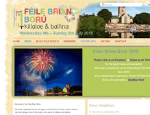 Tablet Screenshot of feilebrianboru.com